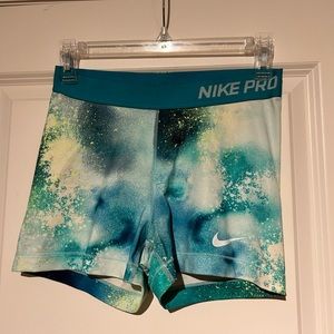 NIKE PRO limited edition spandex running shorts!
